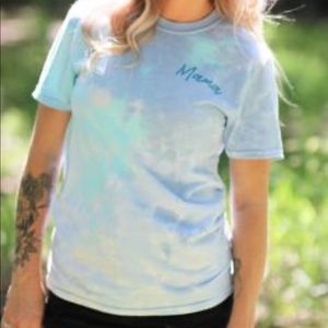 The Light Blonde Mama Tie Dye Tee Provers Small